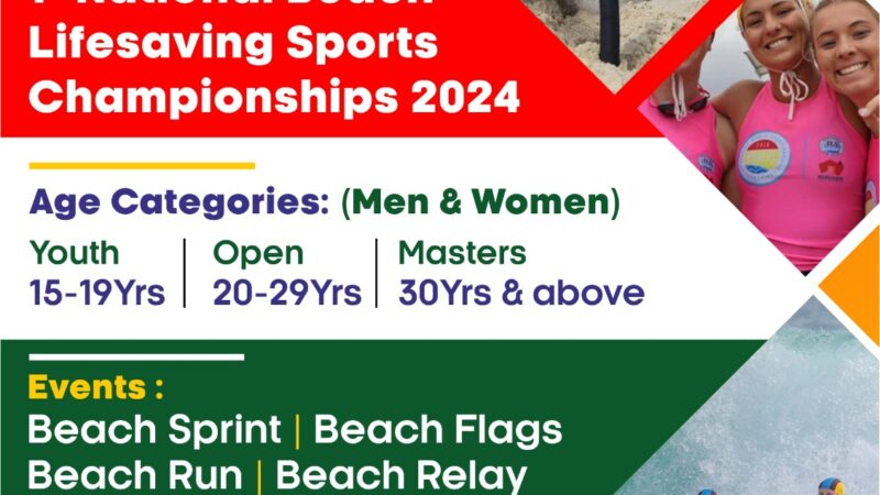 1st National Beach Lifesaving Sports Championship 2024